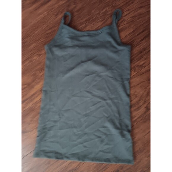 NOBO Jr. Medium 7-9 Green ribbed knit pullover sleeveless tank Top - Picture 1 of 3